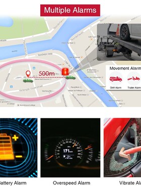 TK905 GPS Tracker Car TKSTAR 2G TK90G5 Realtime Tracking Voi