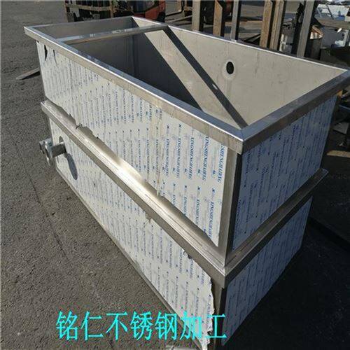 304不a锈c钢制品水槽定做水箱加工推D车304不锈钢罐,桌子,架子盒