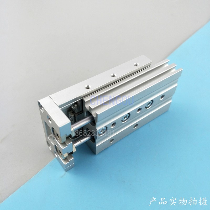 SMC型精密滑台导轨气缸MXSo/MXQ25-10-20-30-40-50-75-100-125AS