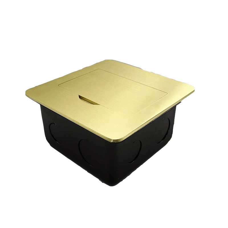 地插VGA母对母高清HDMI网络插座防水单开隐藏式多媒Y体信息地插盒