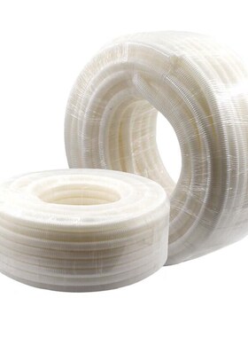 众立诚波纹管工业kPVC波纹管连接穿线管材 DN16 100米