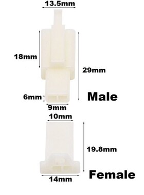 580PCS/Box 2.8mm 2/3/4/6/9Pin FBor Motorcycle Automotive Ele