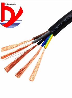 17 AWG 1MM2 RVV 2/3/4/5/6/7/8/10/12/14J/16/18 Cores Pins Cop