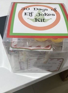 Chistes dme Elfos 圣诞精灵笑话套装 圣诞节礼物套装