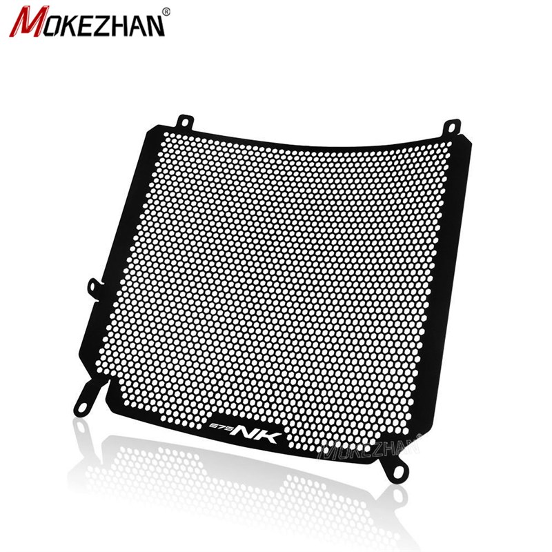 适用春风675NK 675SR-R 改装水箱网水冷散热器镂空水X箱保护罩配