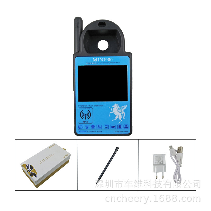 Mini ND900 Key Programmer+Toyo Key OBDII支持4C 4D 46 G H芯片-封面