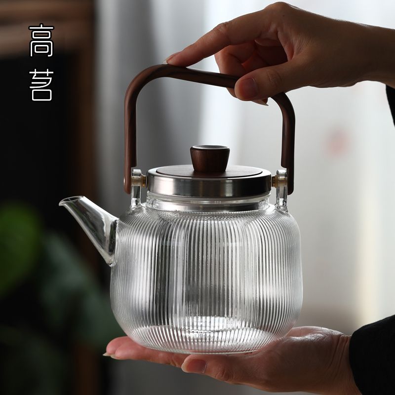 玻璃煮茶壶电陶炉泡茶专用2024新款围炉煮茶器煮茶炉烧水壶耐高温