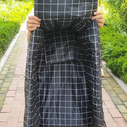 电动自行车挡风被冬季分体款小型踏板电瓶车挡风罩加厚可折叠防水