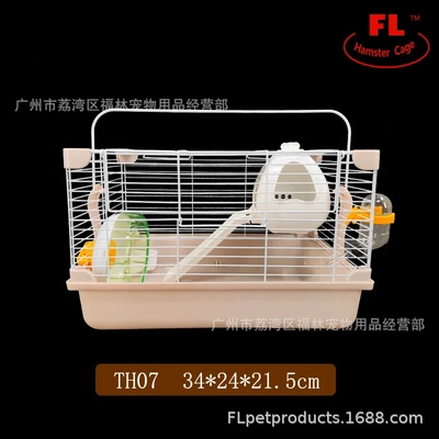 福林手提仓鼠笼仓鼠笼子超大用品别墅直销 hamster cage