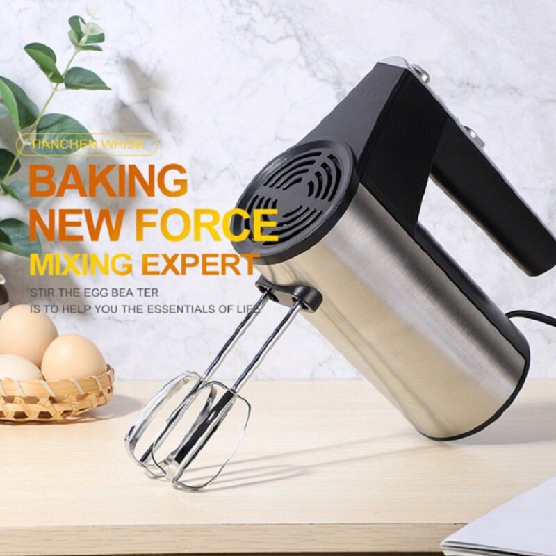 厂家直销钢搅拌机烘培电动打蛋器多功能220V110V英文各国插头工厂