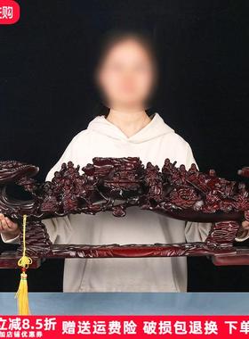 十八罗汉如意摆件中式客厅装饰品18佛如意大摆件家用乔迁新居礼品