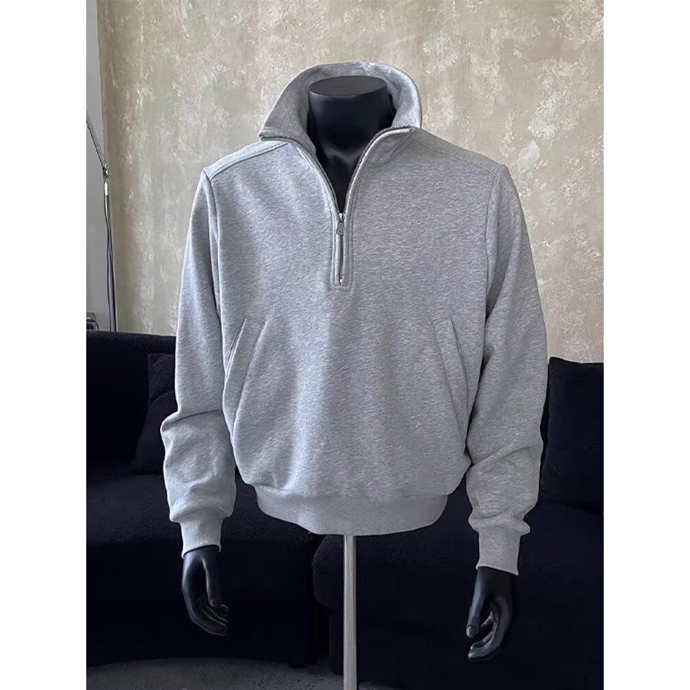 新款港风宽松卫衣开衫男女同款潮流帅气百搭513AKS2173P40,男装卫衣,星座513A
