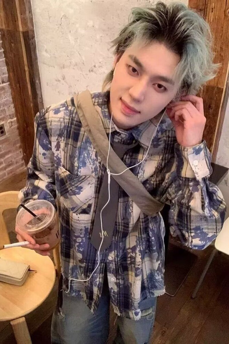 长袖衬衫日系港风宽松衬衣男潮流百搭休闲外套513ACS2134P33,男装衬衫,星座513A