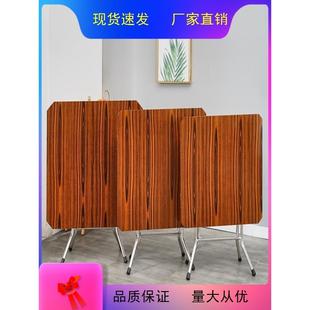 厂家直销清晰纹理饭桌家用折叠圆形折叠餐桌吃饭桌加粗加厚加固