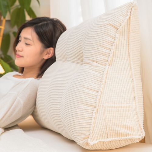 7K12023榻榻米床头靠垫v公主软包大靠背双人床上靠枕三角1米卧室