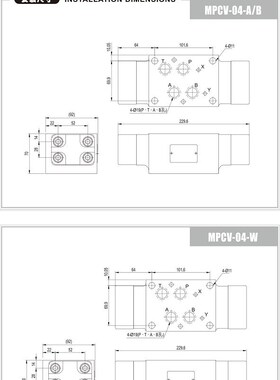 台湾久冈JGH液控单向阀MPCV-06-W-05z/50-10 MPCV-06-A MPCV-06-B