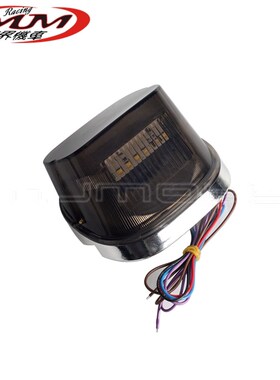 摩托车改装配件适用于哈雷XL戴u娜FXSTB/FXSTC尾灯LED刹车灯转向