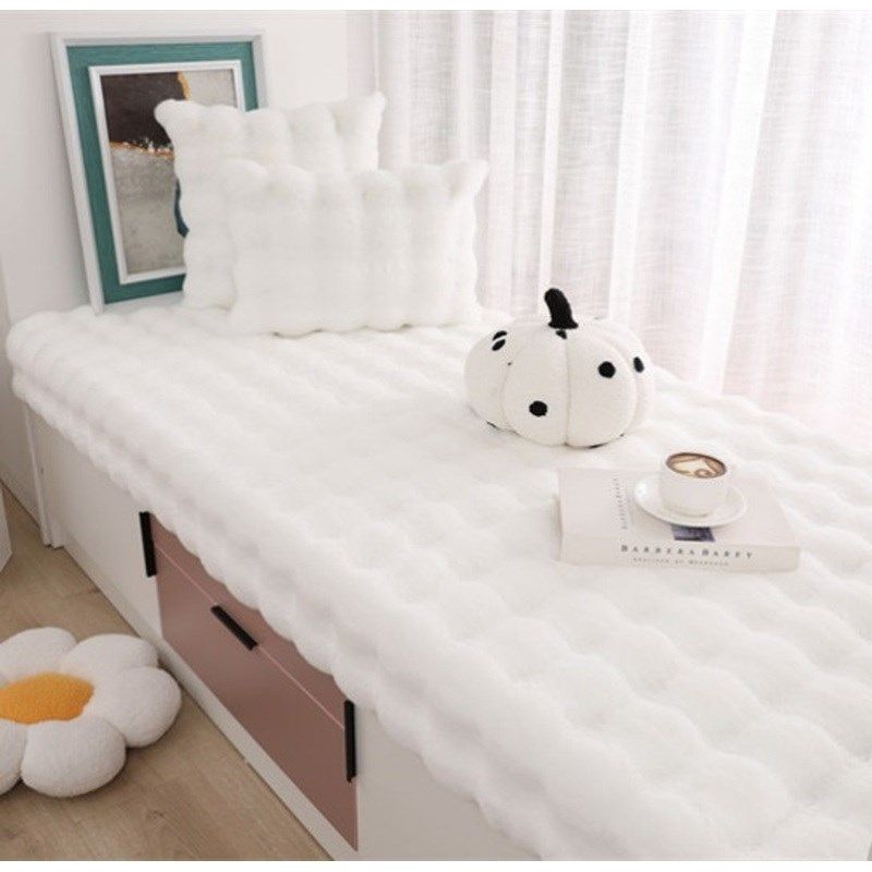 风卧室租房毛橱窗现代新年衣帽A柜毛垫红色毯高级感喜庆冰丝擦洗,居家布艺,飘窗垫,淘宝优惠券,粉丝福利购,淘宝优惠卷