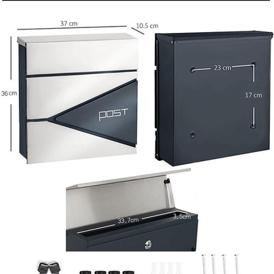 信报箱欧式现代别墅室外信箱大y号意见箱户外信件箱创意定制图文