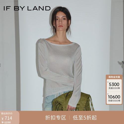 IFBYLAND粼光闪葱系列针织T恤