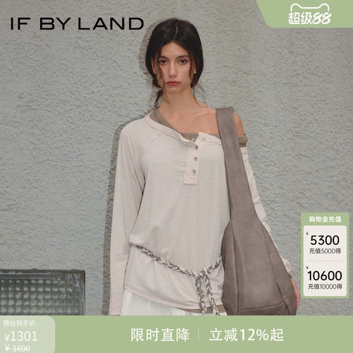IFBYLAND亨利领套头衫
