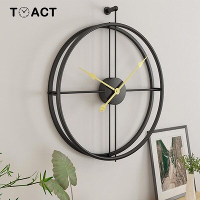 Iron Wall Clock Home Decuoration Office Large Wall Clocks Mo