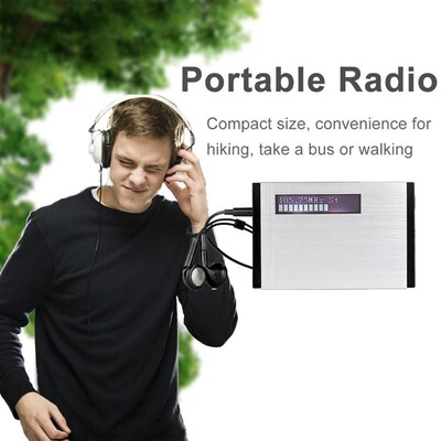 FM RDS Radio Pocket Digital DAB Receiver Portable DWAB+/DAB