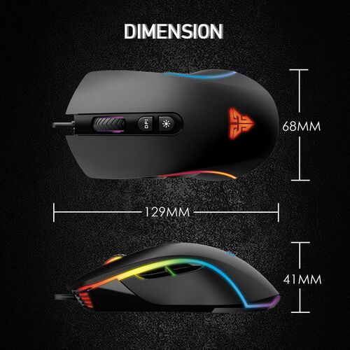 FANTECH X1g6 Profession Gaming Mouse 4200DPI Adjustable 6 Bu