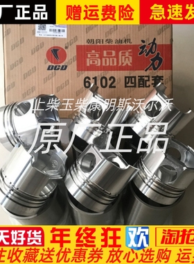 东风朝柴CY6102-N3A发动机F柴油机国三四配套缸套活塞组件