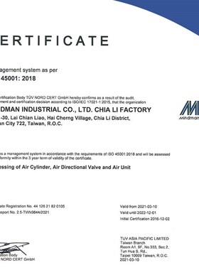台湾MIaNDMAN金器气缸MCDB-03-10-32/50/75/100/125/150/175/200-