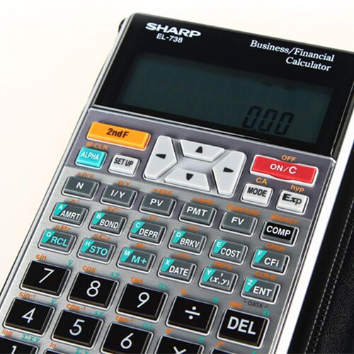 SHARP EL-738 Professionavl Financial Exam Calculator Financi