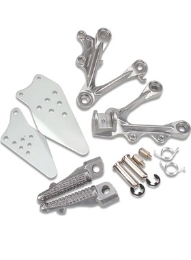 摩托改装配件适配川崎ZX-6R/636/09-10-M11年前脚踏蹬支架三角支