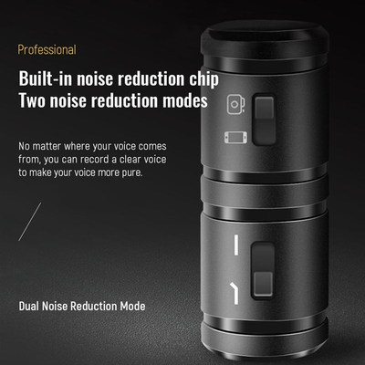 KLW VM50 Dual Lavalier Lapel Microphone Clip oSn interview m