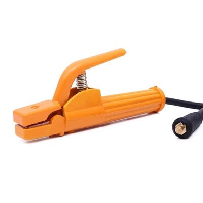 2Pcs/set 500A 2M Electrode xHolder Welder Clamp 300A 1.5M Gr