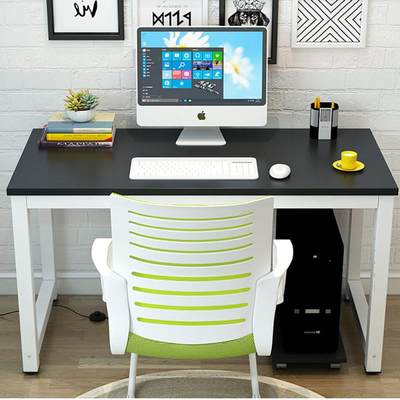 简约现代电脑桌可定制加工办公桌板材式老板桌可定制