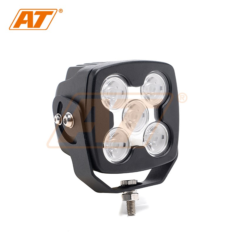 照明车灯汽车10-30Vo射灯超亮50瓦AT00LS009聚光方形射灯车灯大灯