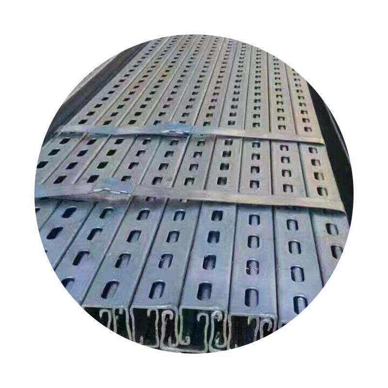 光伏支架q235b热镀锌u光伏支架41*41锌铝镁太阳能光伏支架