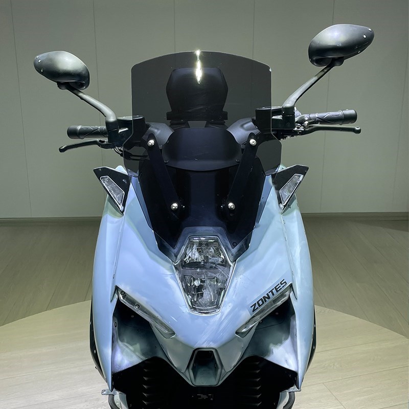 适用升仕150M改装风挡 加高挡风玻璃 升仕1L50D摩托车前挡风板无