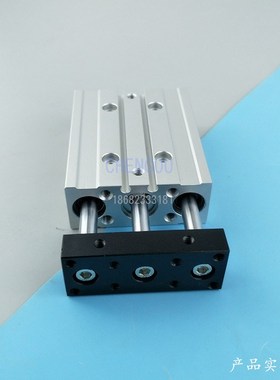 气力可三导杆气缸TU TAU TpB40*20*25*30*50*75*80X100-125-150 T