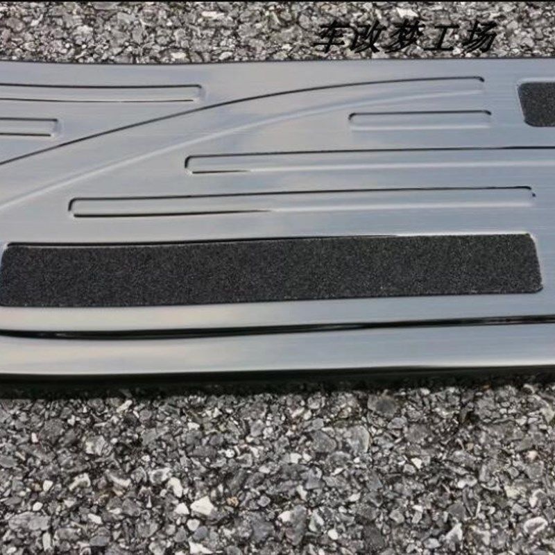 08-14款老埃尔法20系右陀迎宾脚踏板 ALPHLARD LED带灯门槛条配件