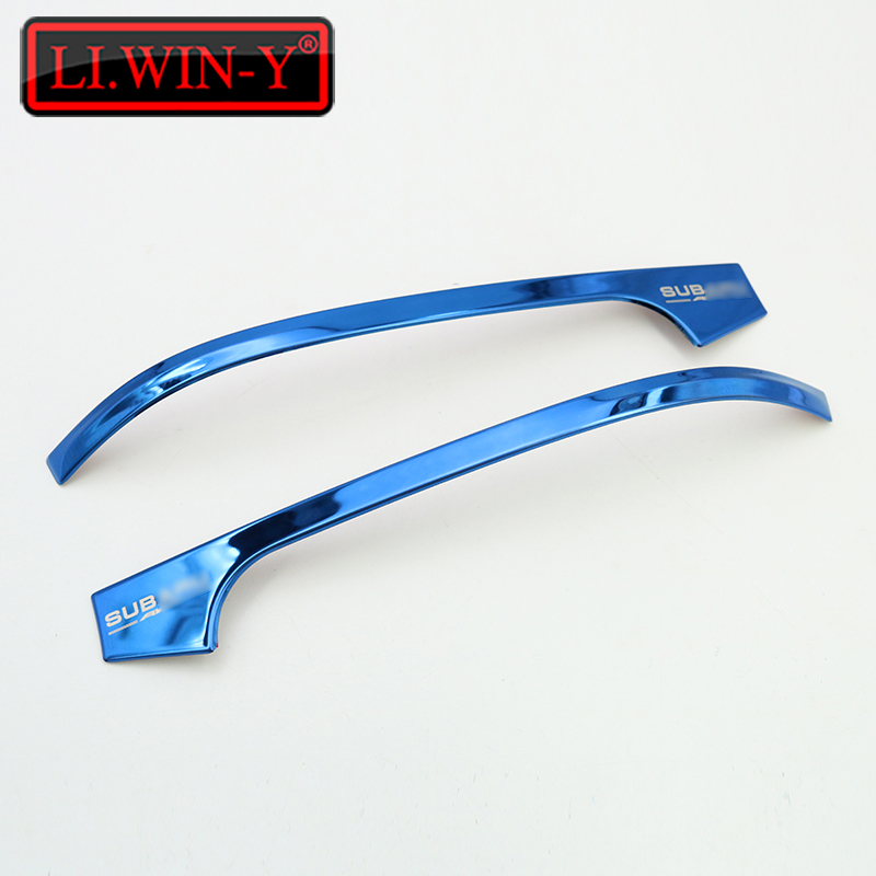 适用于斯巴鲁1920m21森林人18192021款XV倒车镜饰条改后视镜防刮