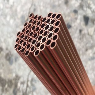纯铜管 55Q 空心铜管 T2紫铜管 厚壁铜管