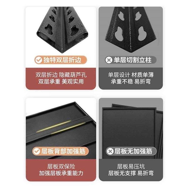 厨房置物架e落地多层收纳架子多功能家用货架储物柜锅具烤箱微波,厨房/烹饪用具,微波炉置物架,淘宝优惠券,粉丝福利购,淘宝优惠卷