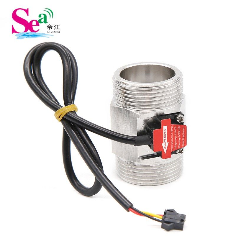 帝江水流量传感器DN32不锈钢流量计热水器农田N灌溉大管径1.25寸