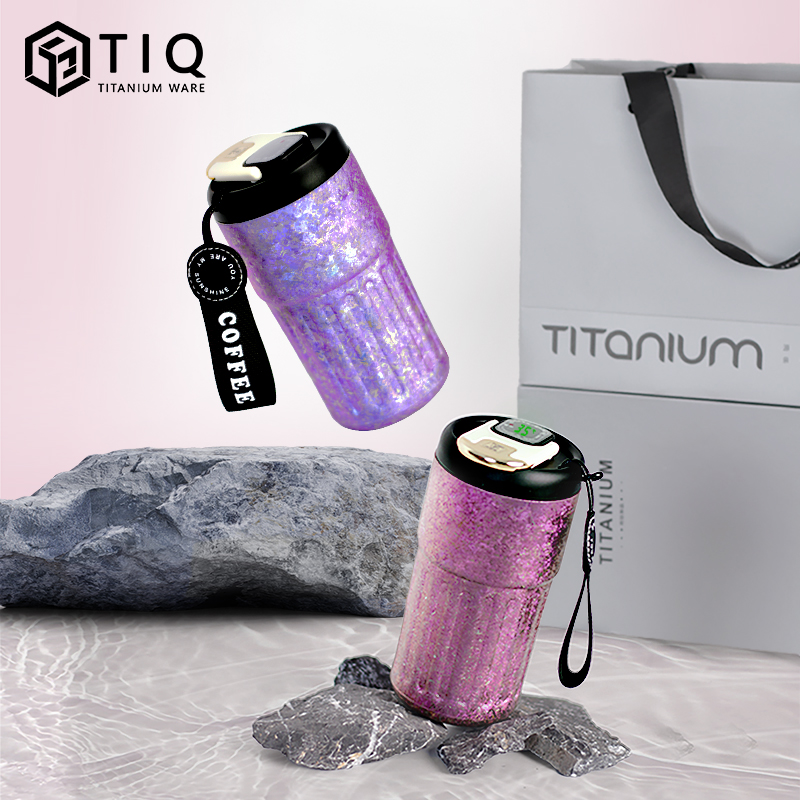 纯钛保温水杯男女生日礼物钛杯子