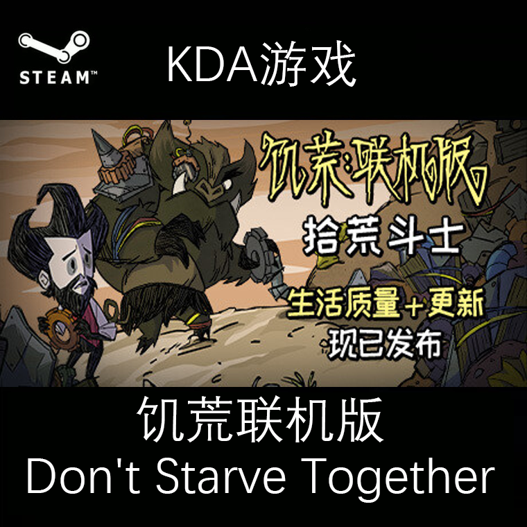 Steam正版国区 全新白号Don't Starve Together 饥荒联机版 现货
