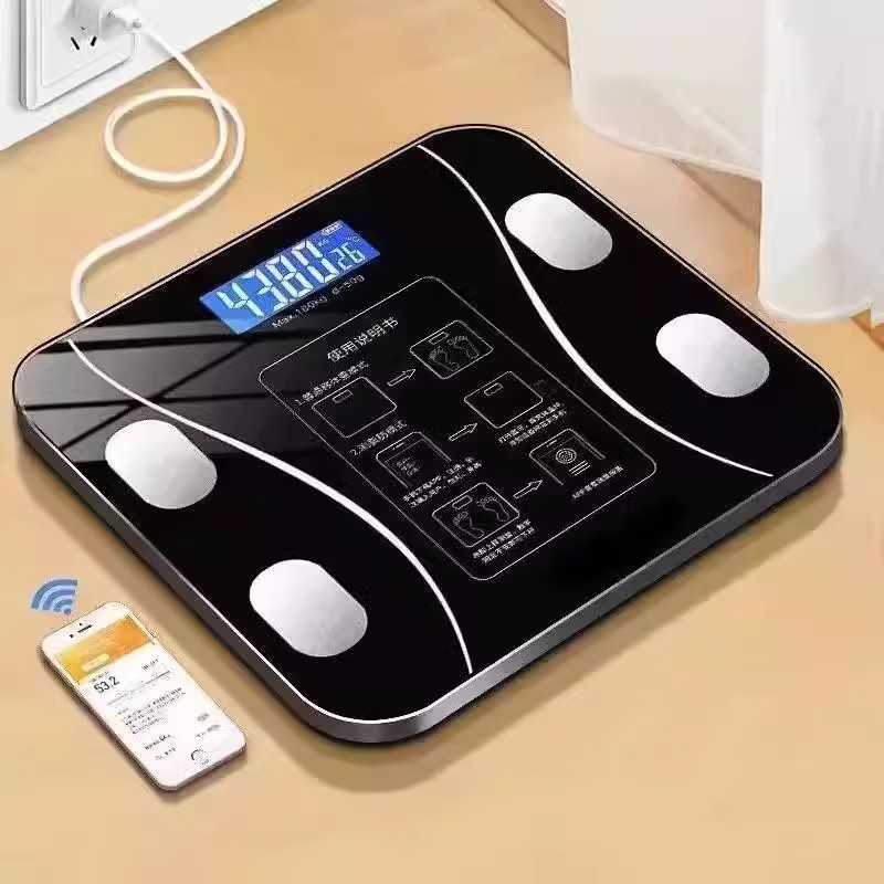 高精度体脂秤减肥专用秤可连手机智能精准蓝牙秤人体秤电子体重秤