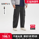 男士 分割结构弯刀休闲裤 街潮宽松工装 三福2025冬季 裤 513344