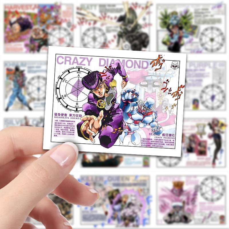 JOJO的奇妙冒险独家替身图鉴贴纸