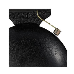 谋福37b46寸铸铁电铃打铃器工厂单位上下班学校打铃仪 6寸黑色外